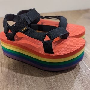 TevaFlatform Universal Stripe Sandal SOLD OUT!